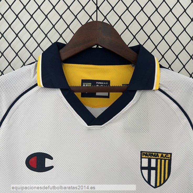 Nuevo 2ª Camiseta Parma Retro 2003 2004 Blanco Baratas